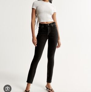 Abercrombie and Fitch ankle jean high rise